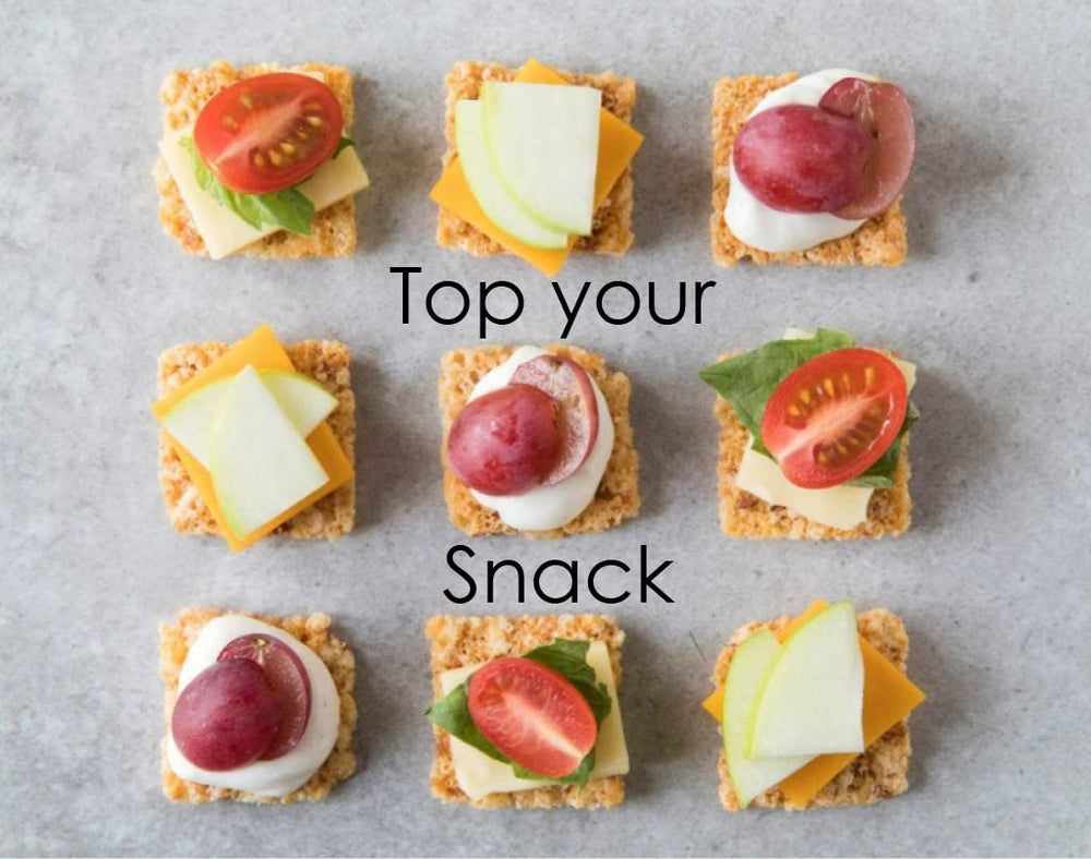 Sonoma Creamery Pepper Jack Crisps topping a salad – adds crunch