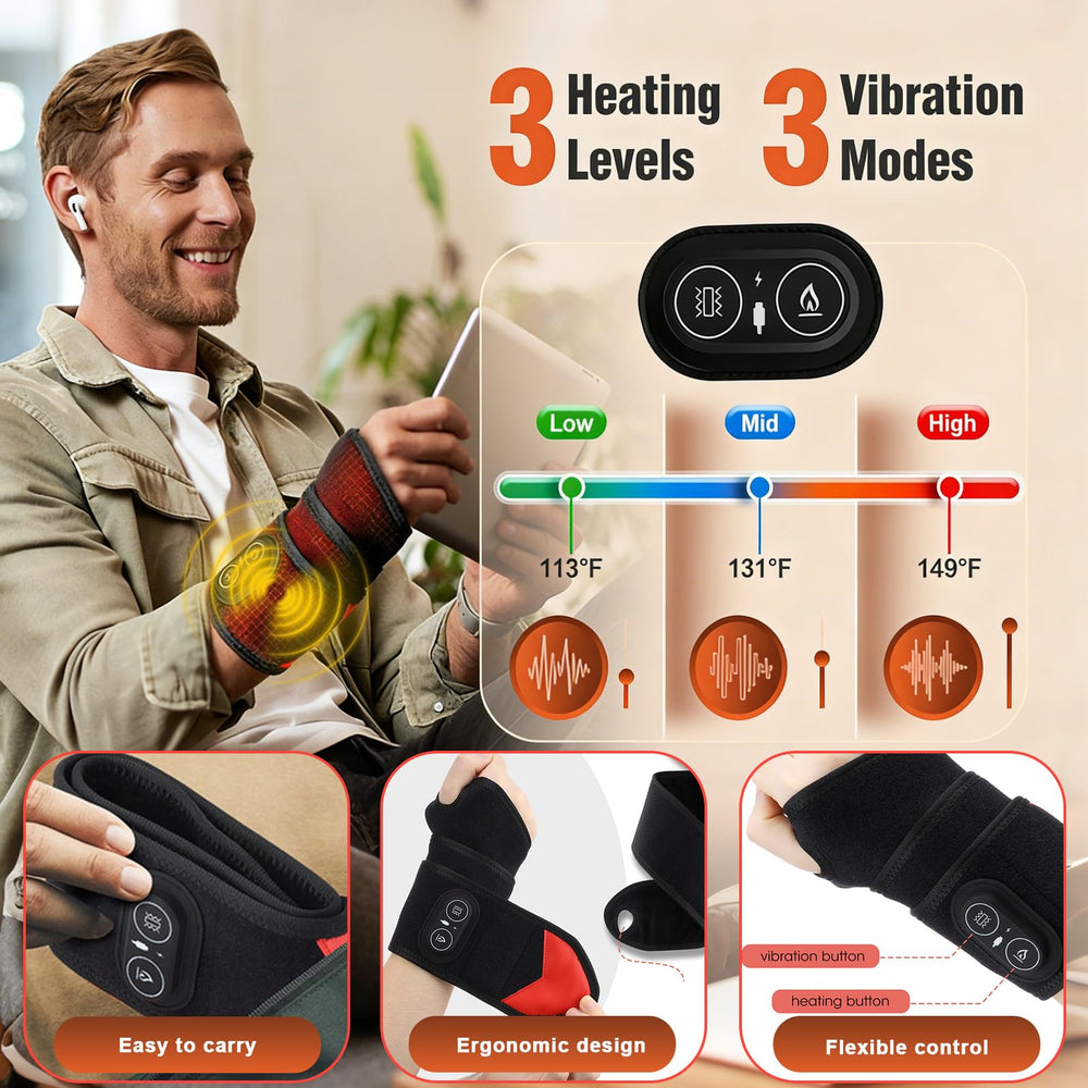 SORALEK vibration modes enhance relaxation with gentle massage.