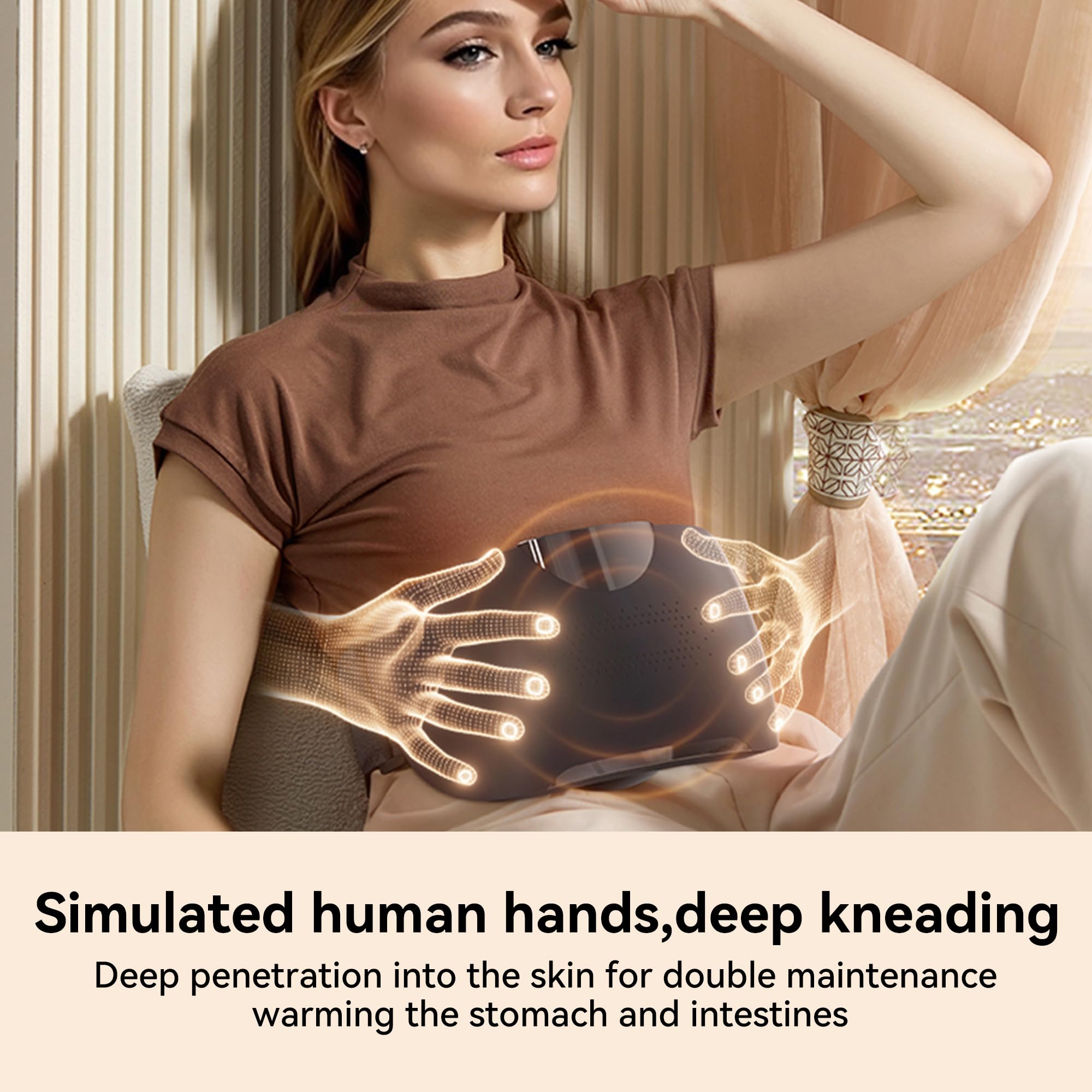 SORELAX adjustable strap fits all sizes for comfortable home massage.