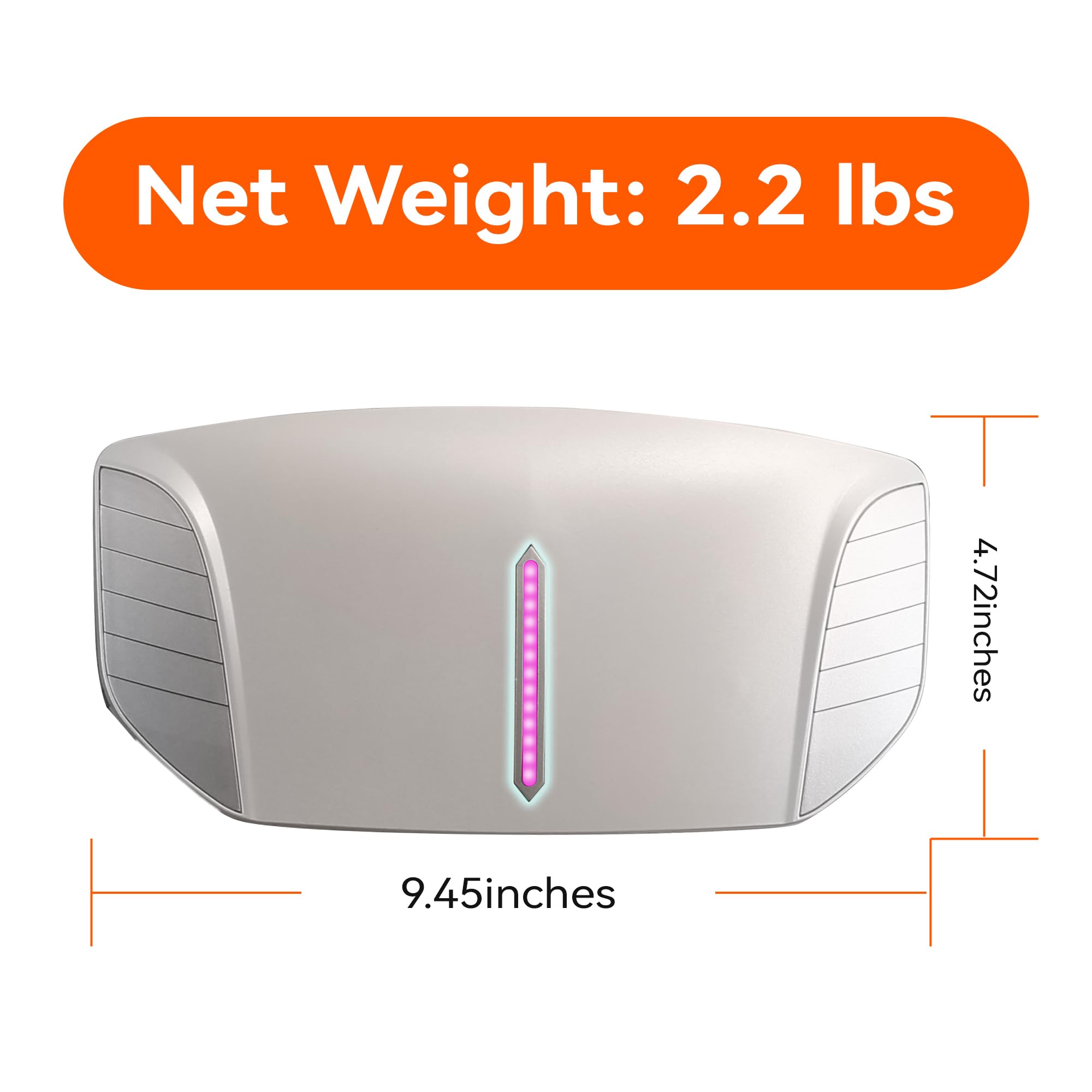SORELAX smart timer ensures safe, timed massage sessions