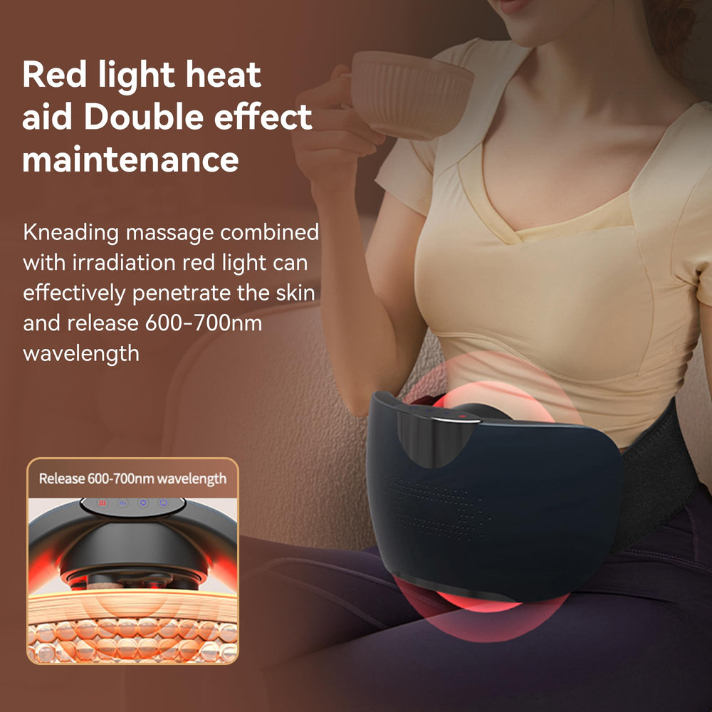 SORELAX massager with heating function provides warm comfort during use