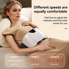SORELAX large stone-like massage heads delivering penetrating kneading