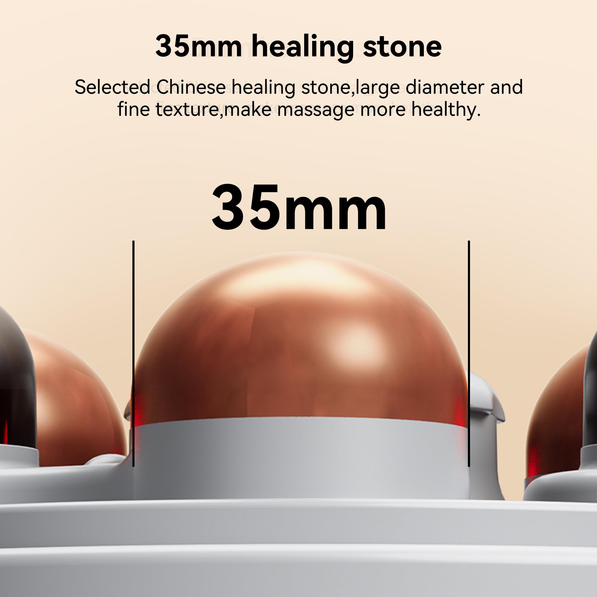 SORELAX built-in heating pad providing warm therapy during use