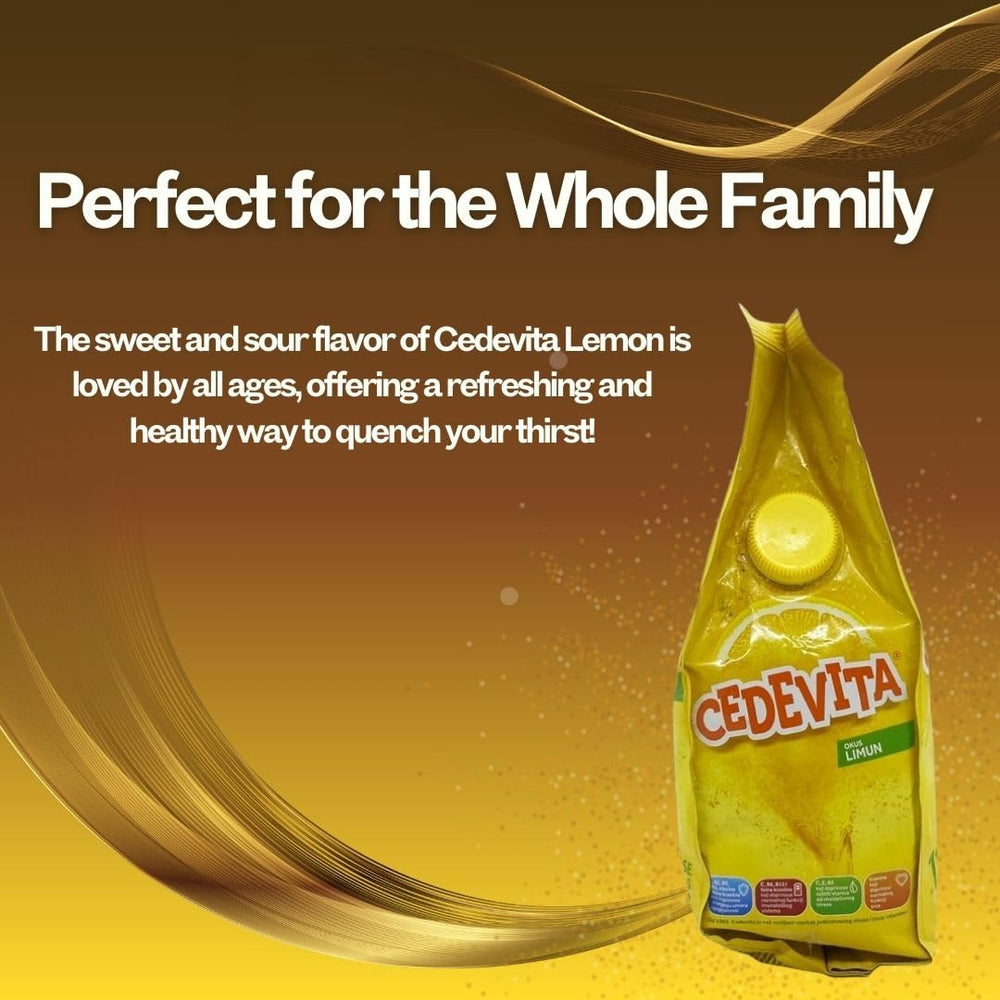 SORINA Cedevita Lemon 900g tub on kitchen shelf