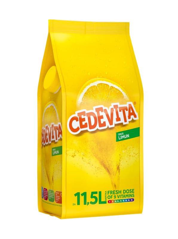 SORINA Cedevita Lemon powder pack ready to mix for a refreshing energy boost