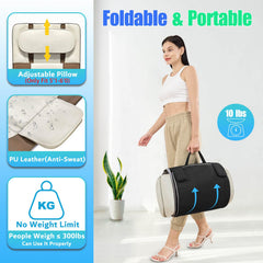 Sotion foldable design enabling easy storage and portability.
