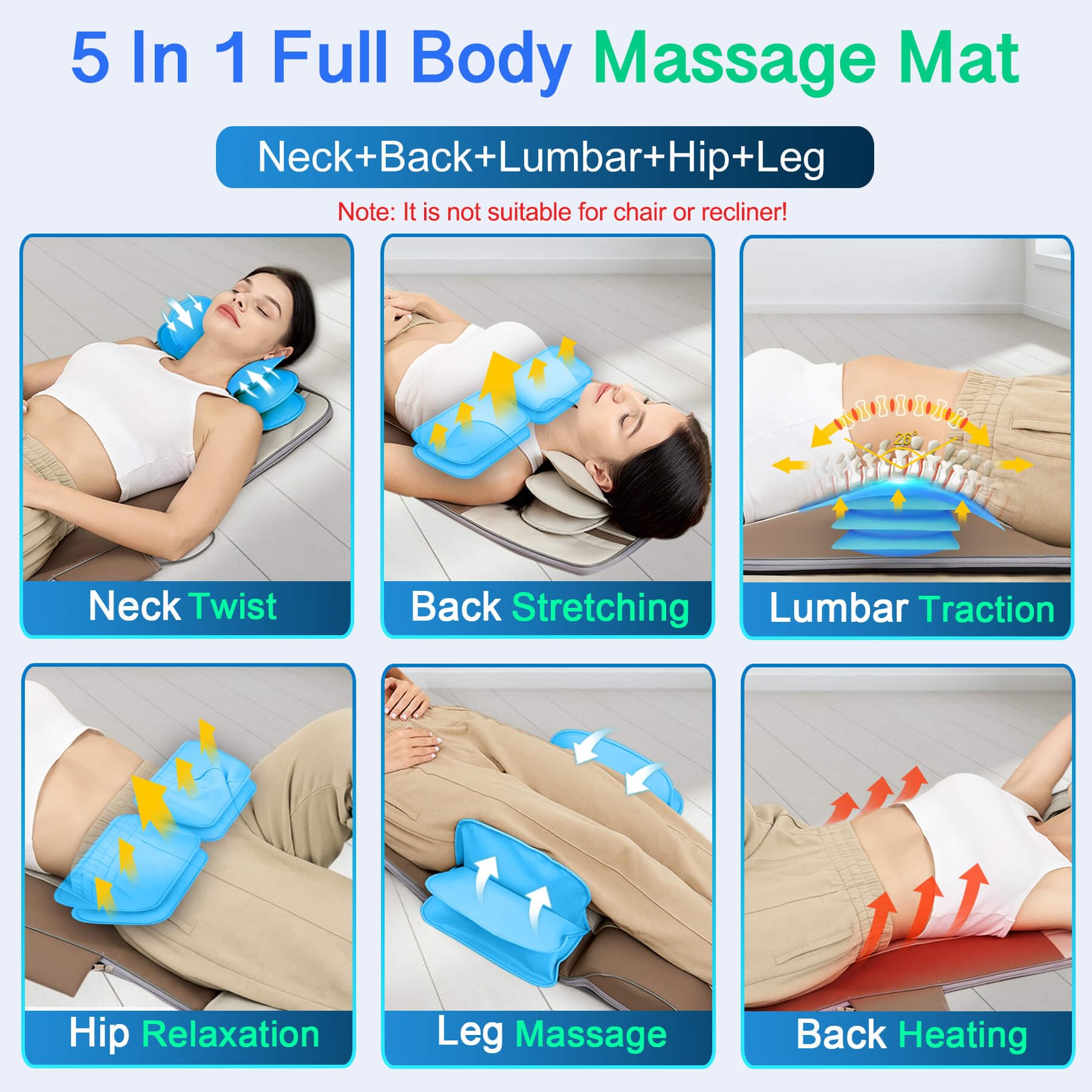 Sotion massage pad operating quietly for undisturbed sessions.