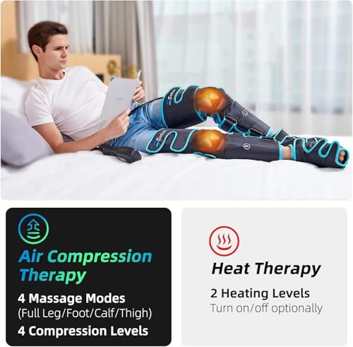Sotion leg massager control panel upgraded for easy operation