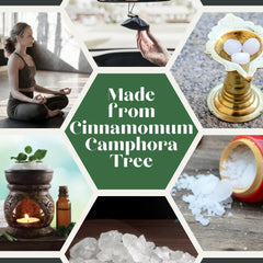 Soul Sticks aroma-diffusion of camphor for focused spaces.