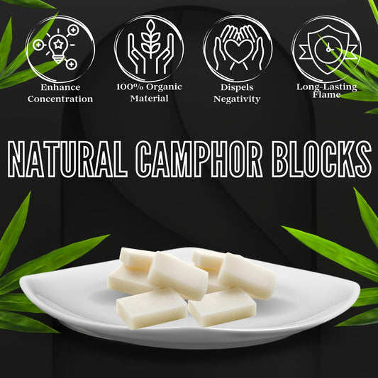 Soul Sticks camphor tablets 64-count ideal for rituals and space refreshment.
