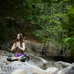 Soul Sticks camphor used to refresh home or office ambience.
