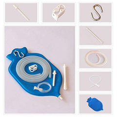SoulGenie NaturoFloPlus complete accessories for at-home enema setup