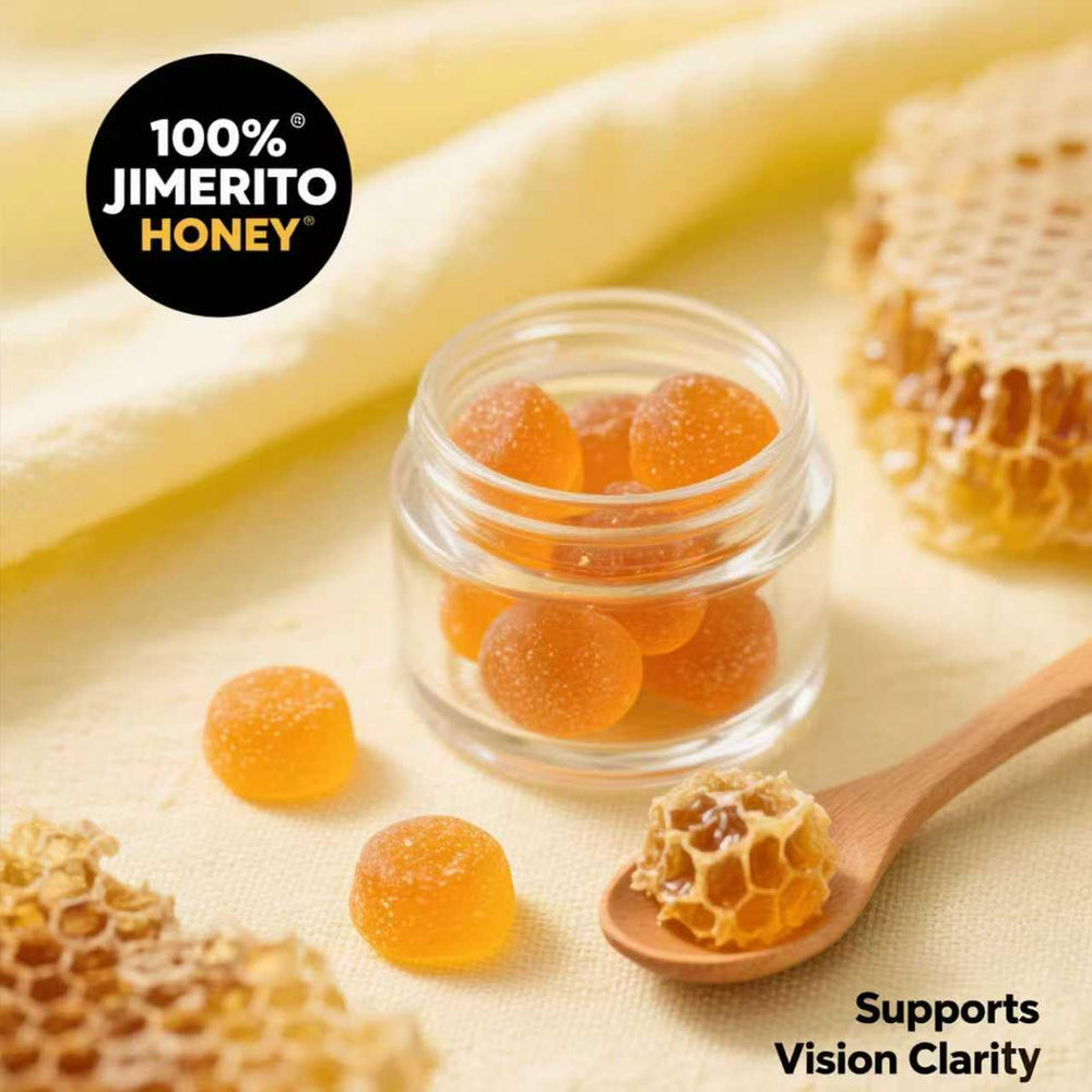 SOULRAZY Jimerito Honey Lutein Gummies 30-day supply packaging