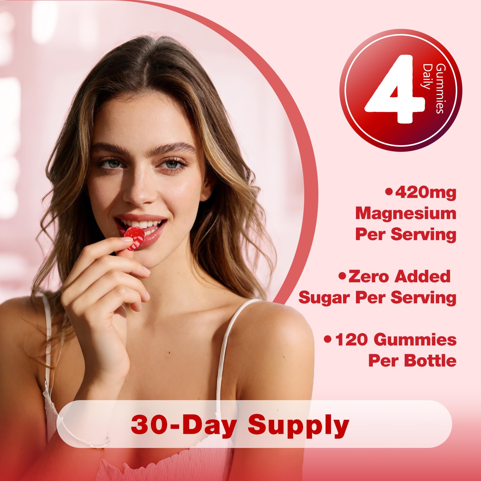 Sound Health Plus sugar-free gummies offer convenient daily magnesium