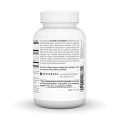 Source Naturals Calcium D-Glucarate label details servings and ingredients.