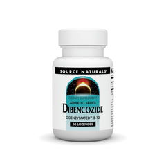 Source Naturals dibencozide lozenge dissolves for quick energy support.