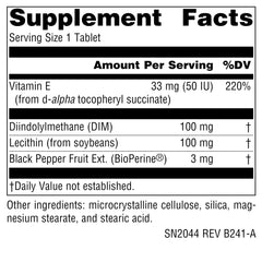 Source Naturals DIM bottle on store shelf, ready for daily routine.
