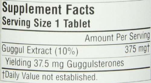 Source Naturals Guggulsterones tablets on kitchen counter for daily routine.