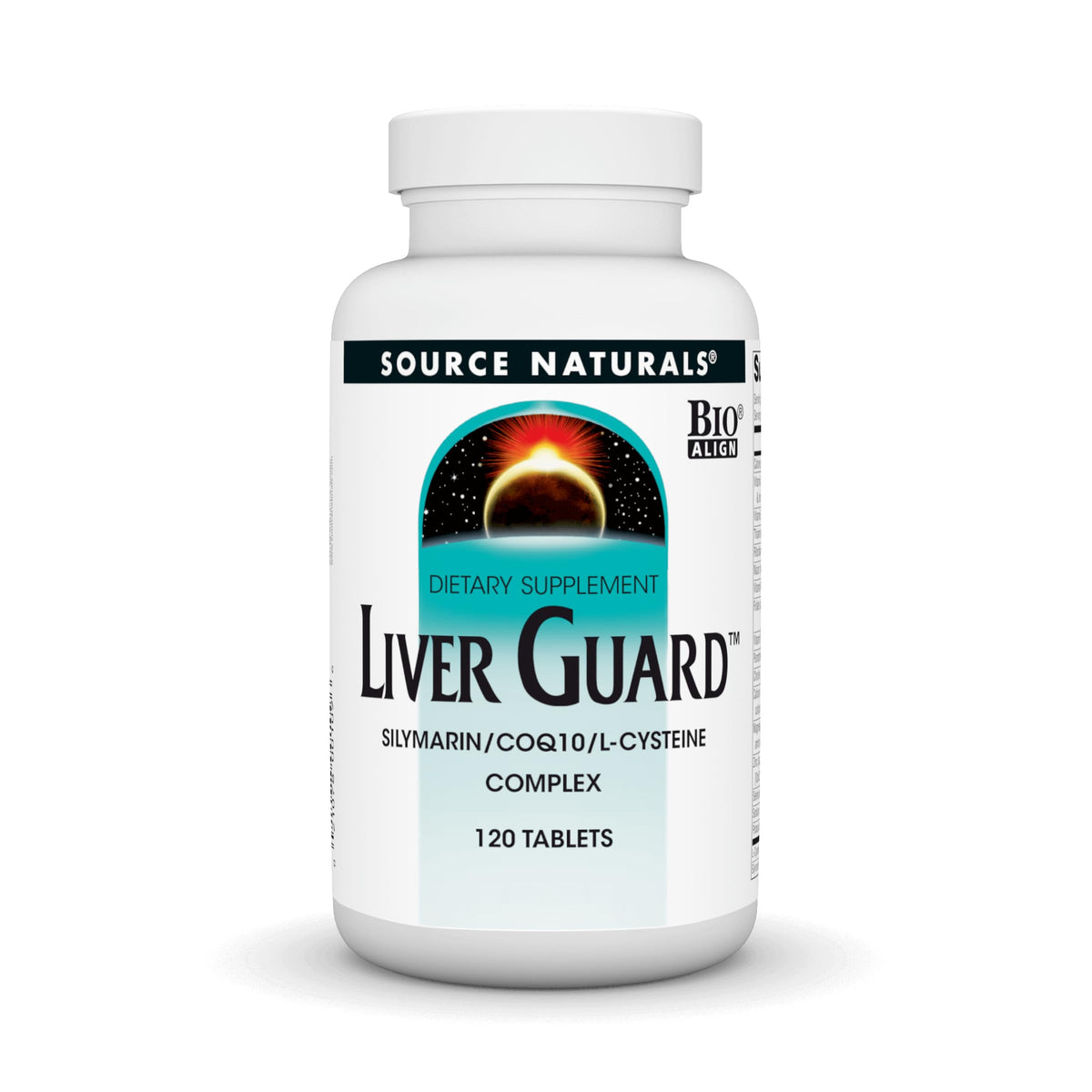 Source Naturals Liver Guard bottle with capsules for daily liver support.