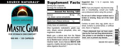 Source Naturals Mastic Gum image evokes Mediterranean tradition for GI health.