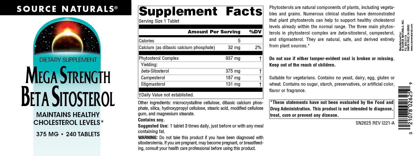 Vegetarian-friendly Source Naturals capsules in a plant-based formula