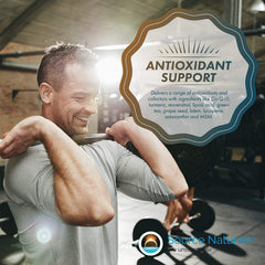 Source Naturals Men's Life Force bottle cap open with pills ready for daily use.