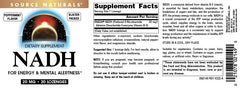 NADH lozenges dissolving in mouth for convenient use.