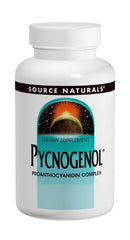 Source Naturals Pycnogenol box packaging emphasizes trusted brand and USA-made manufacturing.