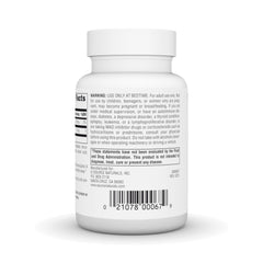 Source Naturals time released melatonin packaging front for nightly sleep support.