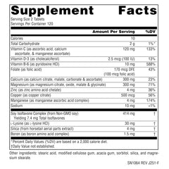 Source Naturals Ultra-Cal Night tablets close-up showing calcium-magnesium balance.