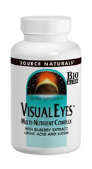 Source Naturals Visual Eyes bilberry extract focus for eye support.