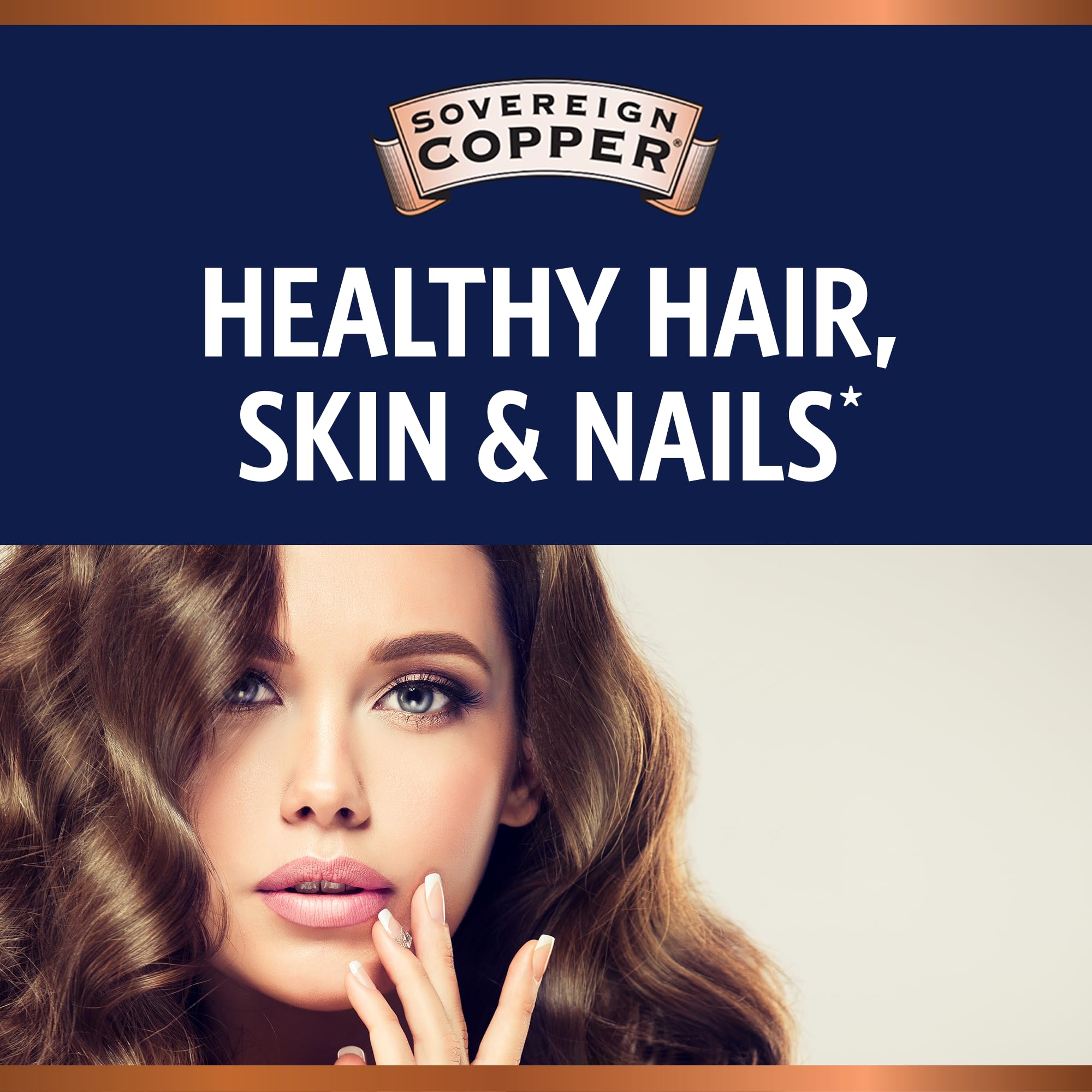Sovereign Copper Bio-Active health usage image promoting daily supplementation benefits.