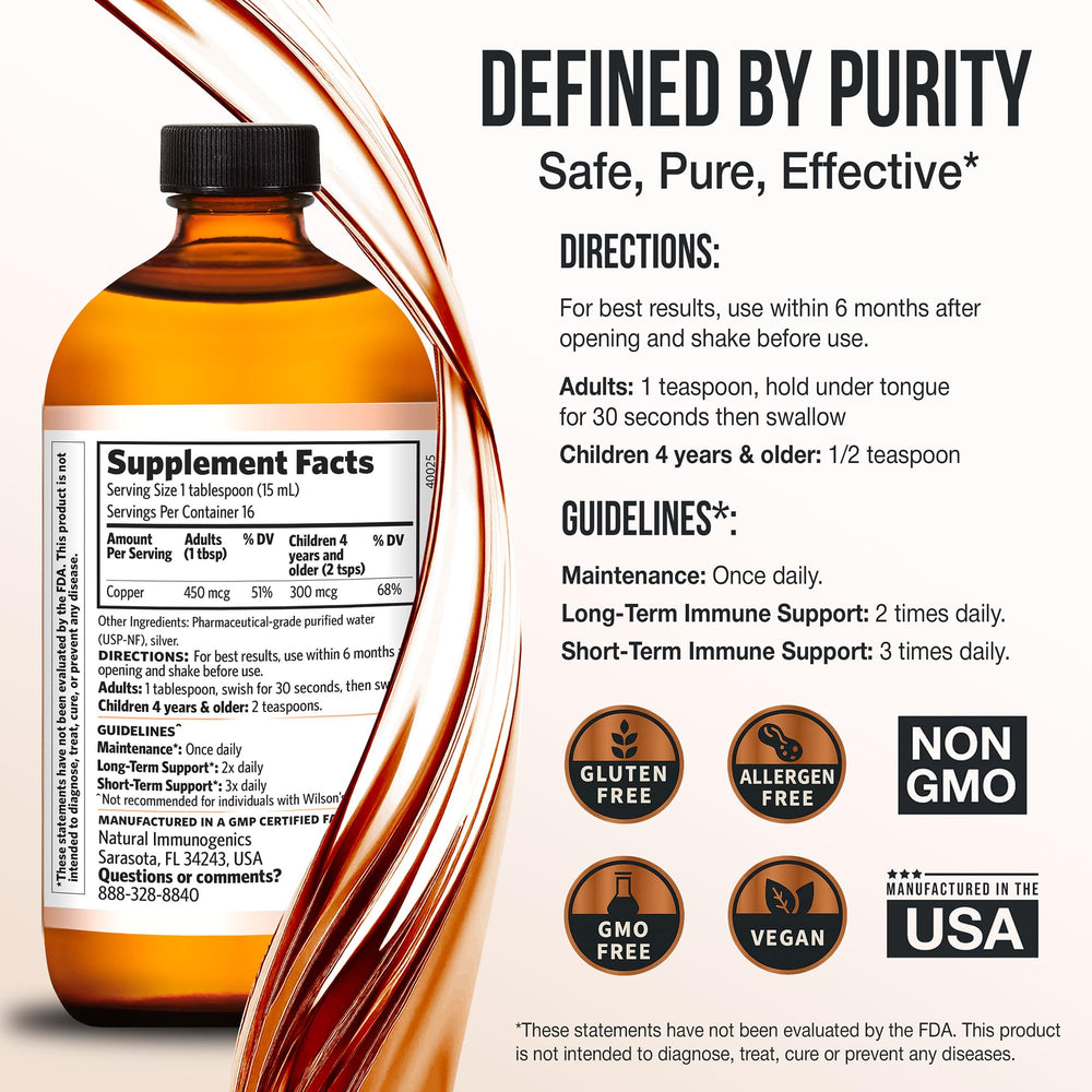 Sovereign Copper Pro-Strength liquid pour ready to mix into drinks.