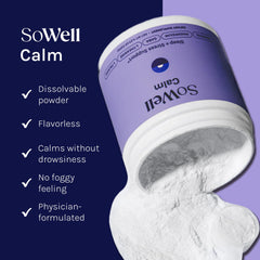 Powder scoop with SoWell measuring for easy daily use