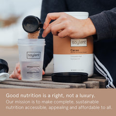Soylent 39 nutrients graphic indicating comprehensive daily support