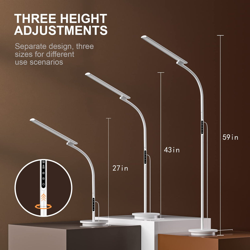 Sozapooty lamp with timers and memory for convenient use