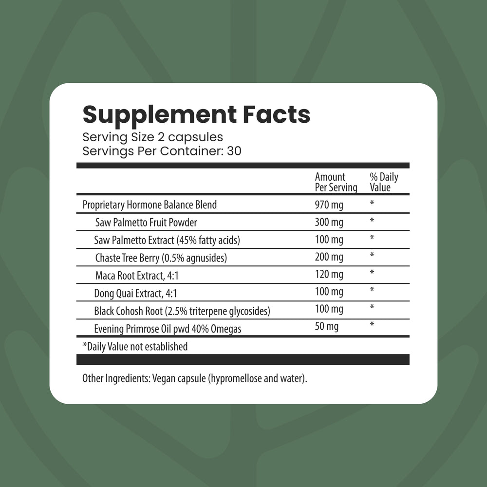 Front packshot of The Spa Dr Hormone Balance in a compact bottle.