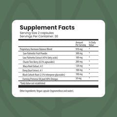 Front packshot of The Spa Dr Hormone Balance in a compact bottle.