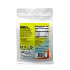 Sparkle Wellness 4-in-1 Boost acai lemonade glass, refreshing collagen drink.