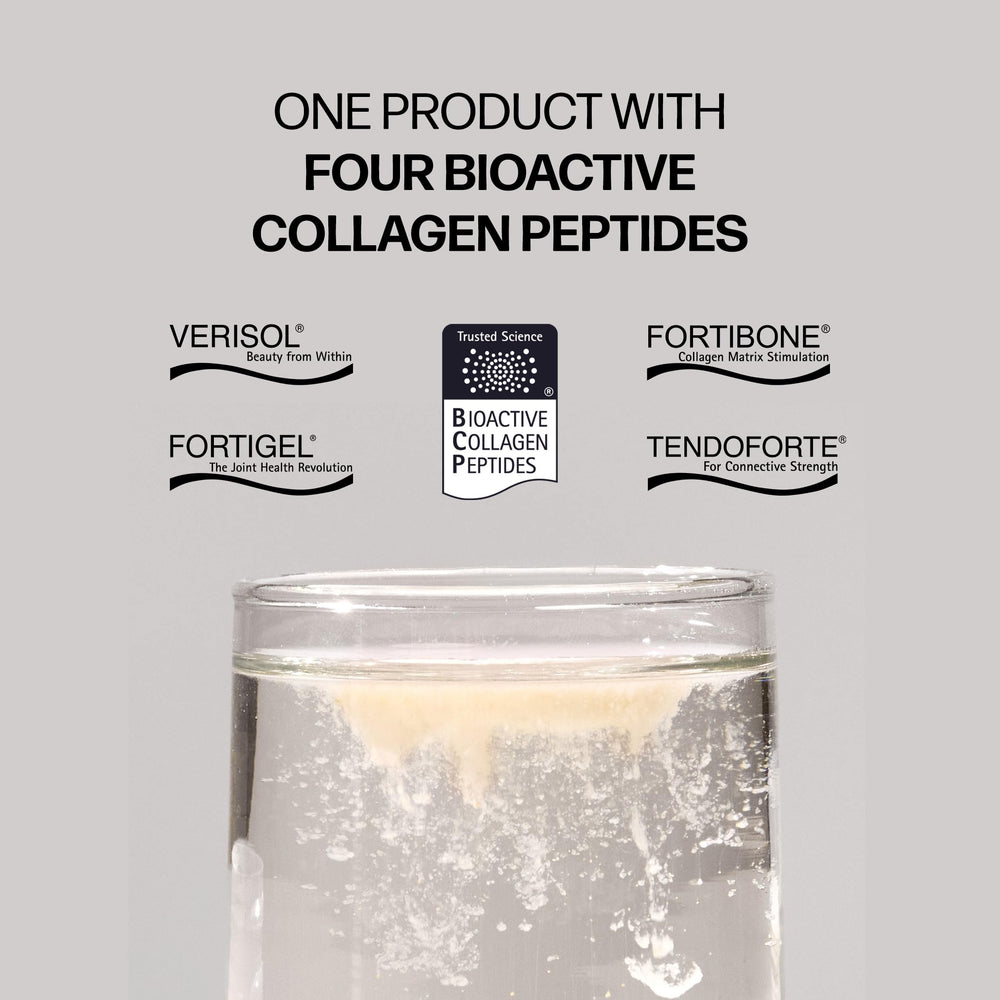 Sparkle Wellness 4 in 1 Boost powder dissolving into coffee for a flavor-free boost