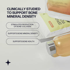 Fortibone being stirred into water demonstrates quick mix-in use