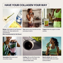 Sparkle Wellness Fortigel Tendoforte blended into smoothies for busy mornings.