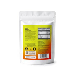 Fortigel Tendoforte powder being poured into a glass for easy daily supplementation