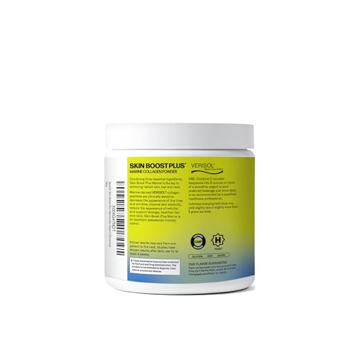 Scoop of Sparkle Wellness Marine Skin Boost Plus ready for a serving