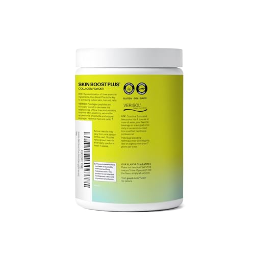Sparkle Wellness VERISOL collagen powder scoop ready to mix into drink