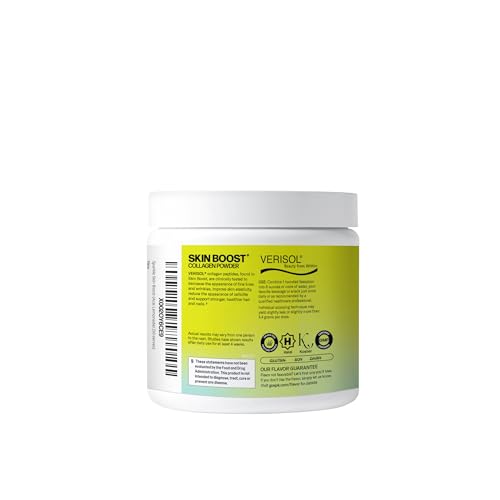 Sparkle Wellness VERISOL collagen powder scoop for consistent daily beauty support