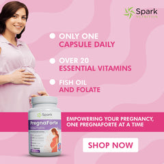 Omega-3 DHA softgel from Pregnaforte for heart and brain support