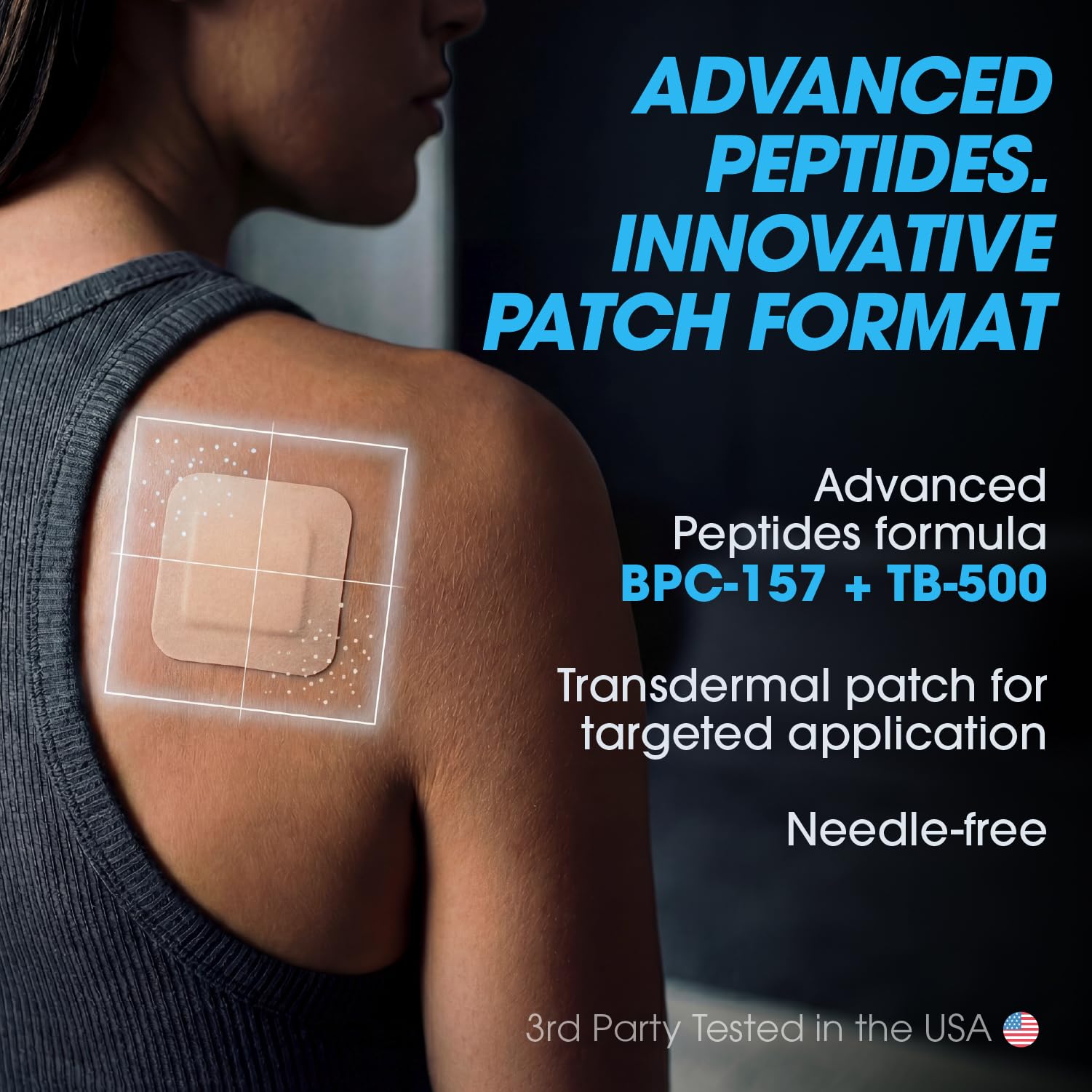 Packaging box of SpartaLife Recovery Patch in a multi-pack.