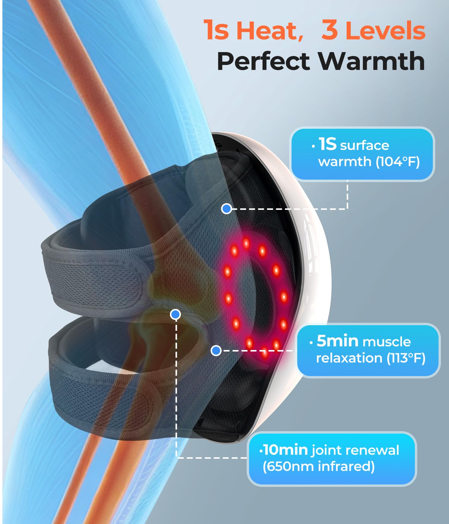 SPATOES massager with easy one-press controls for instant relaxation.