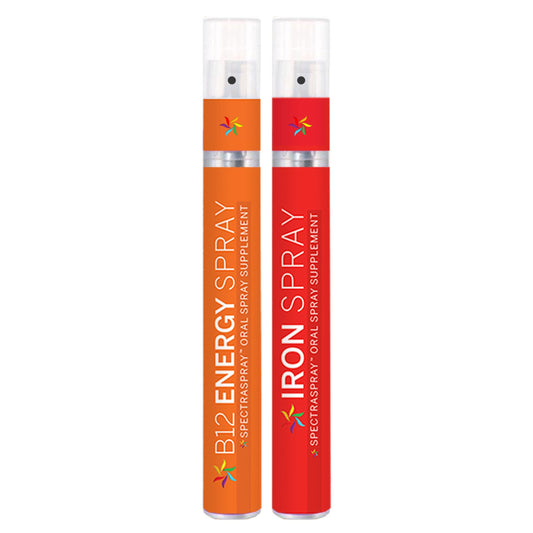 SpectraSpray iron nozzle dispensing demonstrates easy, fast absorption without water.